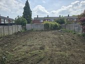 Digger in allotment