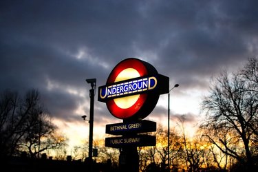 London underground sign