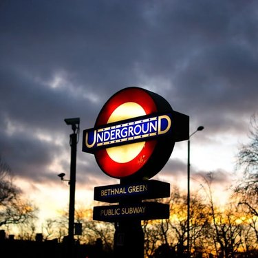 London underground sign
