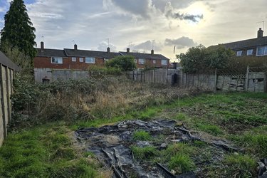 Digger in allotment