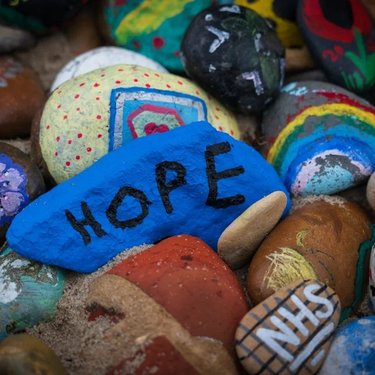 Painted rocks